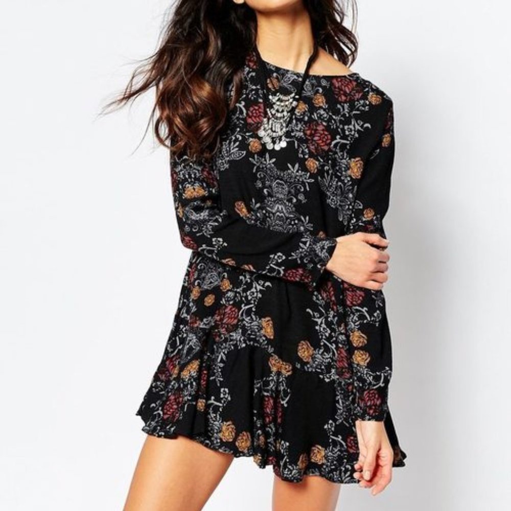 Free People Smooth Talker Tunic - Raven
